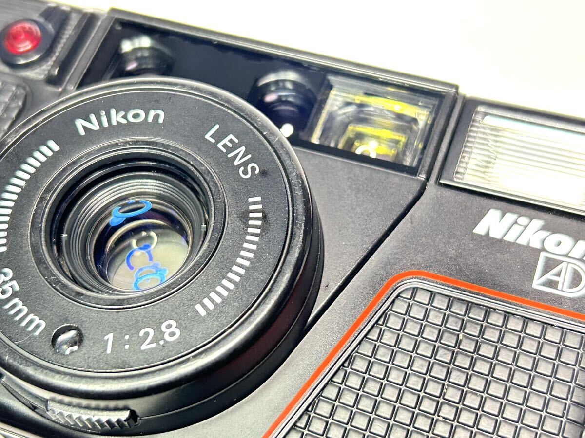 【動作品】 Nikon L35AD2 コンパクトフィルムカメラ ニコン L35AD ピカイチ AF (372)_画像10