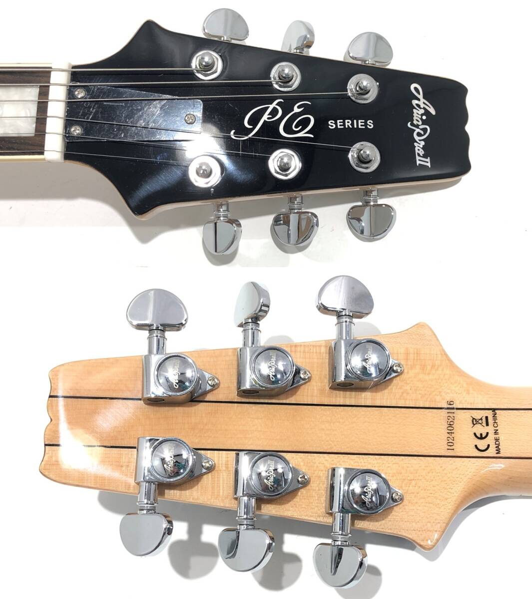 中古品 Aria Pro II PE-700 アリアプロ エレキギター 弦楽器 演奏 バンド ライブ 音楽_画像9