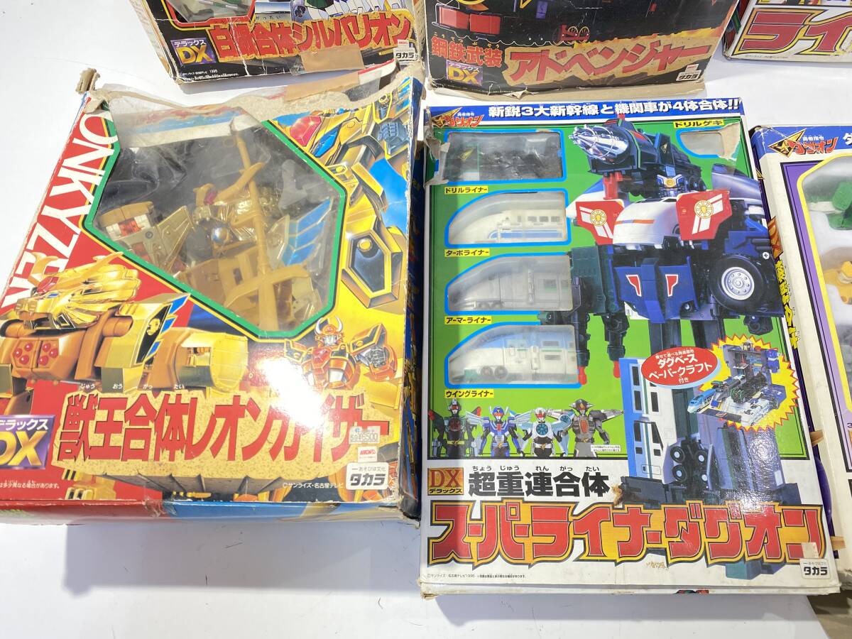 ジャンク品 勇者シリーズ まとめ売り 白銀合体シルバリオン 鋼鉄武装アドベンチャー 宇宙剣士ライアン 獣王合体レオンカイザー 他_画像6