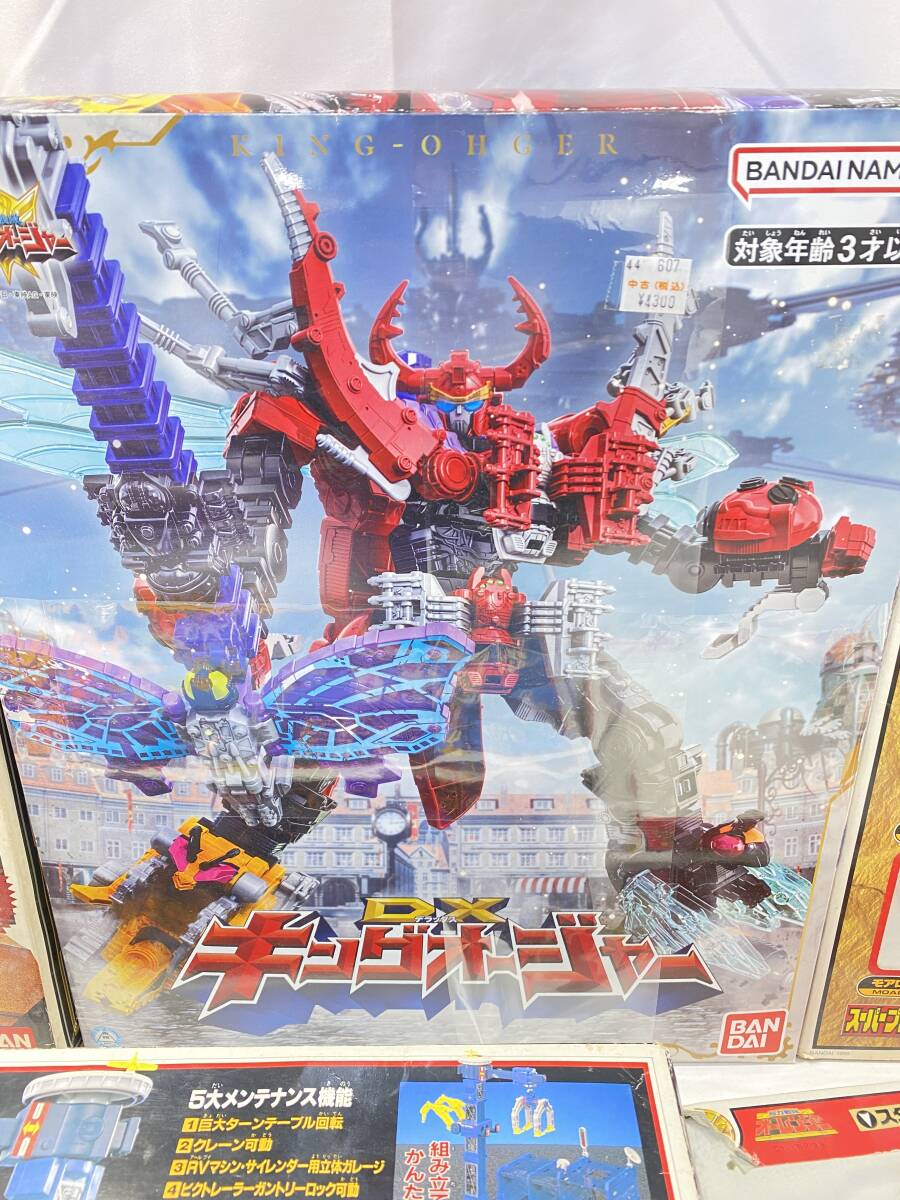 ジャンク品 戦隊シリーズ 特撮 まとめ売り 超力合体オーレンジャーロボ DXキングオージャー キングピラミッダー 他_画像3