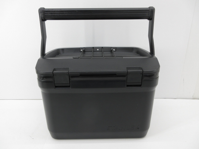 n52673-oe 中古○STANLEY クーラーボックス ピュアブラック 15.1L [125-251005]_画像1