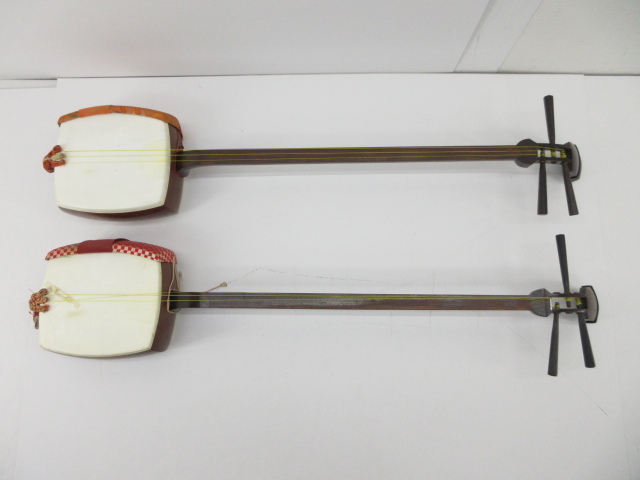 n52871-oe [ Yamato takkyubin (home delivery service) 180] Junk 02 шт. комплект shamisen подробности неизвестен . с коробкой [091-251011]