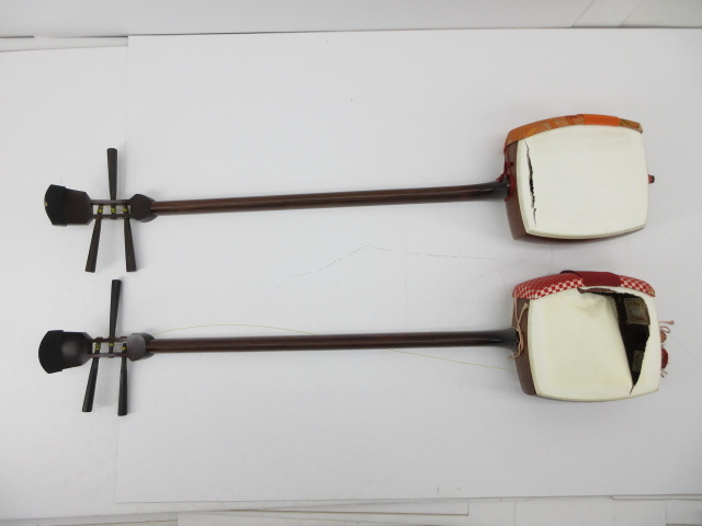 n52871-oe [ Yamato takkyubin (home delivery service) 180] Junk 02 шт. комплект shamisen подробности неизвестен . с коробкой [091-251011]