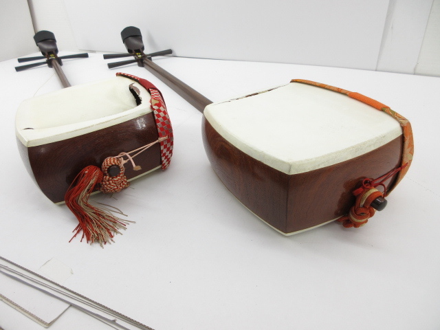 n52871-oe [ Yamato takkyubin (home delivery service) 180] Junk 02 шт. комплект shamisen подробности неизвестен . с коробкой [091-251011]