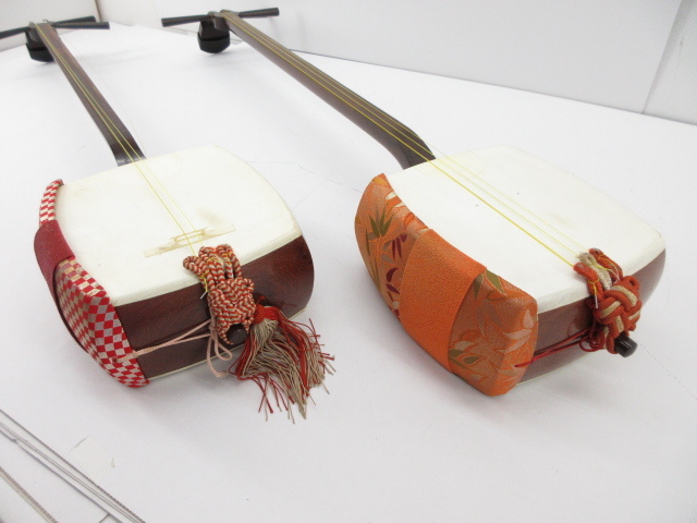 n52871-oe [ Yamato takkyubin (home delivery service) 180] Junk 02 шт. комплект shamisen подробности неизвестен . с коробкой [091-251011]