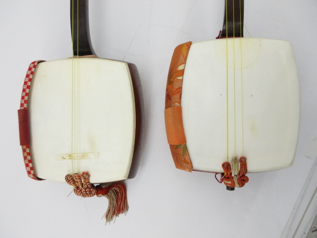 n52871-oe [ Yamato takkyubin (home delivery service) 180] Junk 02 шт. комплект shamisen подробности неизвестен . с коробкой [091-251011]