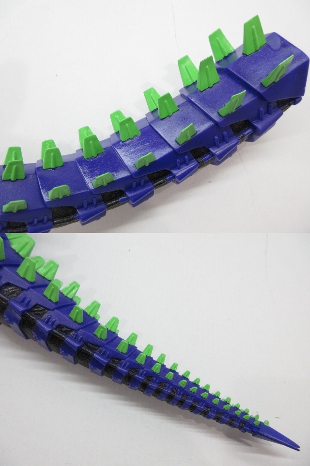 n52792-oe 中古◎PLEX ゴジラ対エヴァンゲリオン 3式機龍 2002版 重武装型エヴァ初号機 イメージカラー [066-251009]の画像8