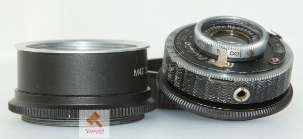 【M42 改造レンズ】Fujiko Anastigmat 6.3/75mm【Lyra Semi 】のレンズと専用M42エクステンション【M42マウントレンズ】【GFX対応】_画像4