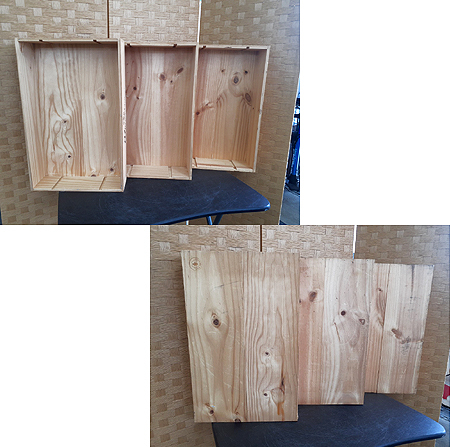 【3箱セット ワイン木箱 蓋付き アルマヴィーヴァ 2010年&2011年】750ml×6本用 マイポ・ヴァレー ウッドケース ALMAVIVA_画像7