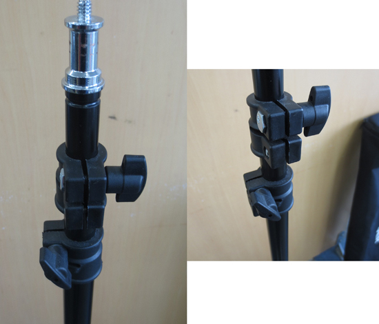 NEEWER プロ ライトスタンド アルミ合金製 撮影用スタンド 三脚　ポータブル ケース付き 札幌 北20条店_画像4