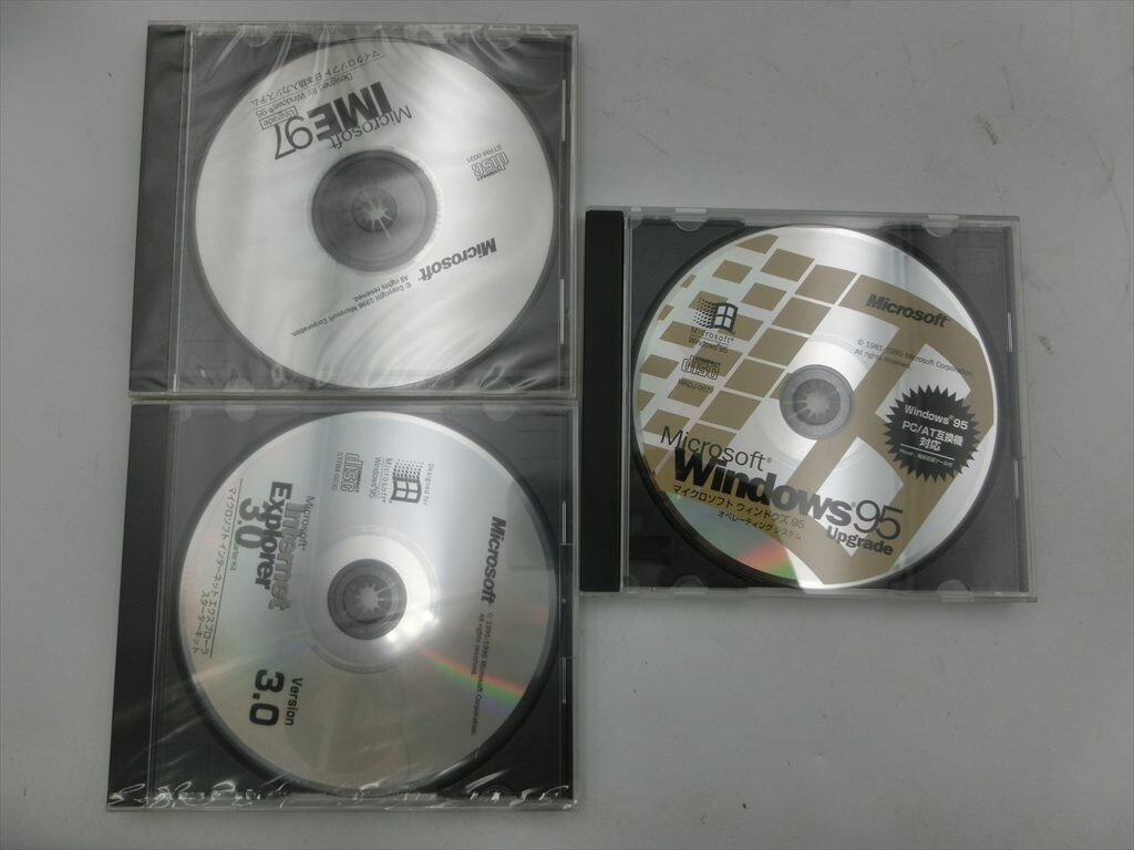 T【4t-70】【60サイズ】▲一部未開封/Microsoft マイクロソフト/Windows 95 オペレーティングシステム/※ヤケ有_画像2