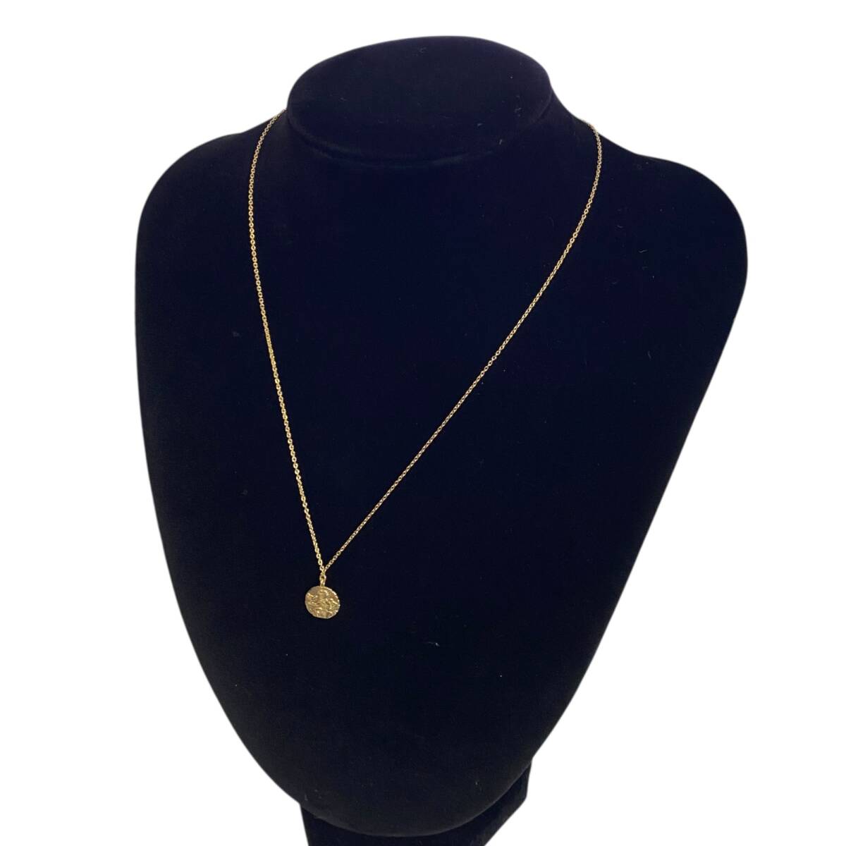 【未使用】MARIHA コインネックレス アンシエントメモリーズ ネックレス オーバルチェーン 40cm ゴールドカラー A98228RD_画像2