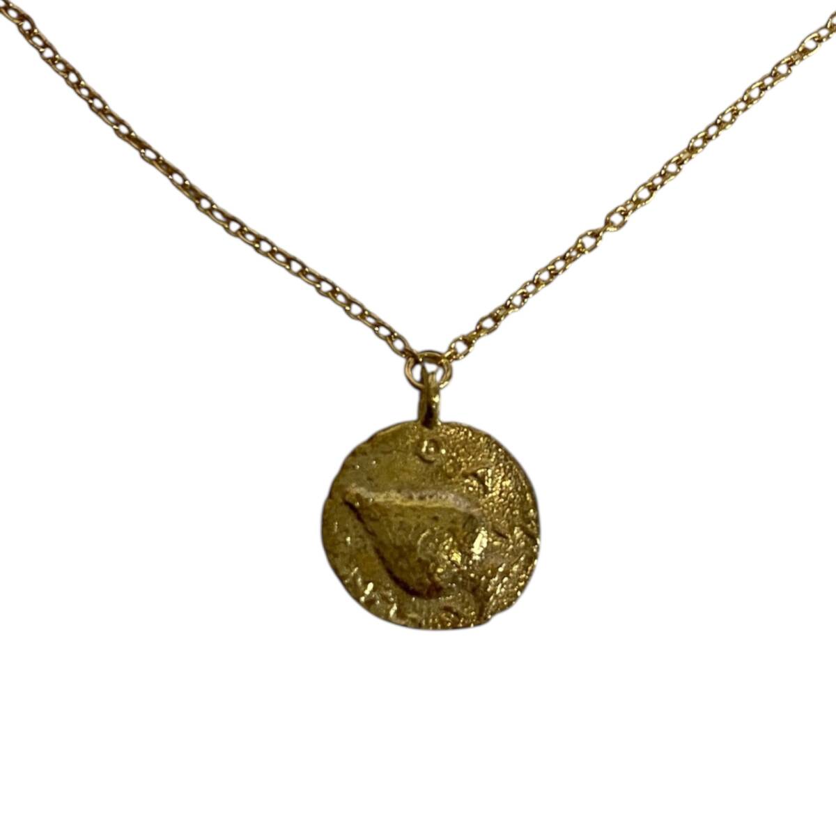 【未使用】MARIHA コインネックレス アンシエントメモリーズ ネックレス オーバルチェーン 40cm ゴールドカラー A98228RD_画像8