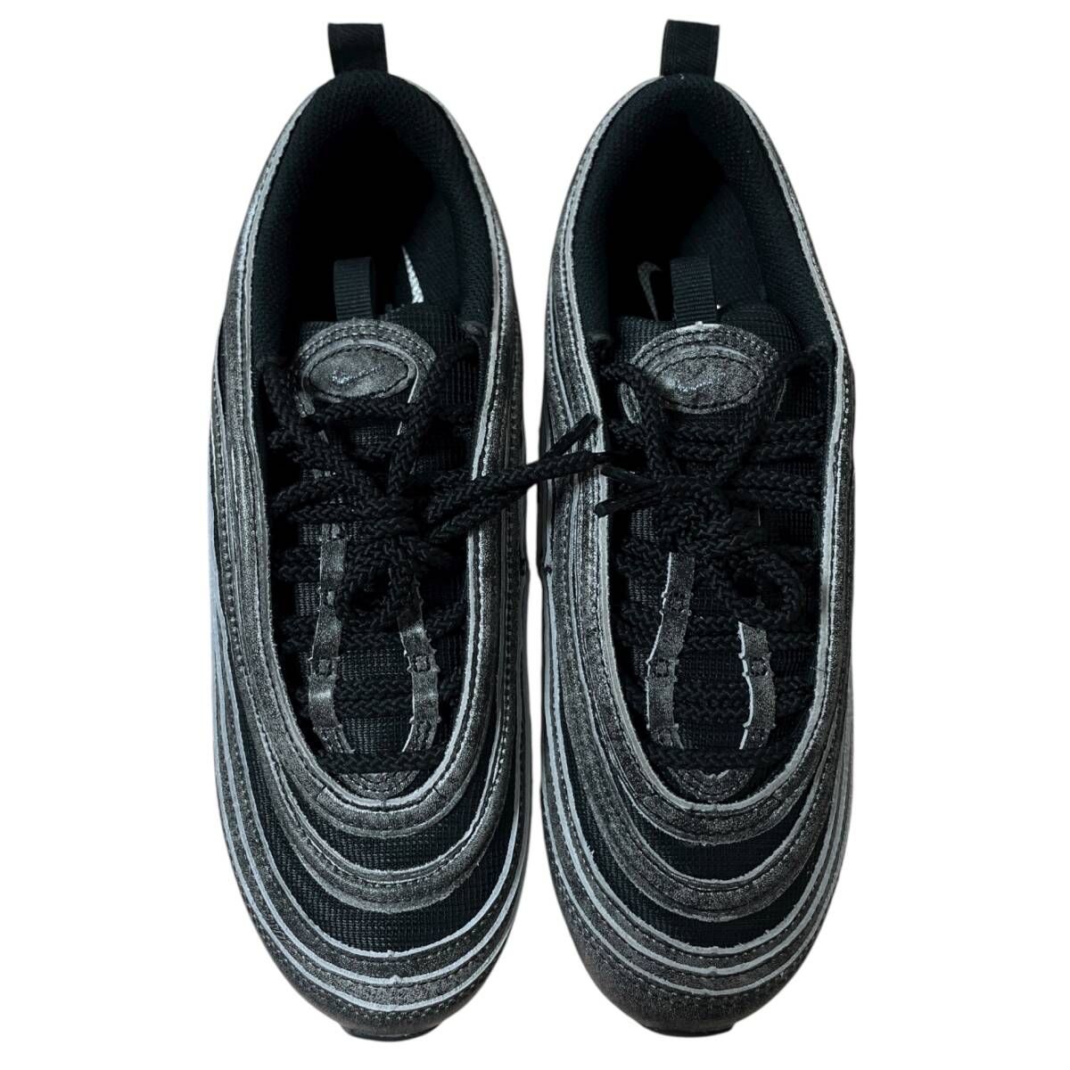 * не использовался / товары долгосрочного хранения * Nike air max 97 Comme des Garcons Homme pryus черный DX6932-002 спортивные туфли 25.0cm коробка иметь P45819NI