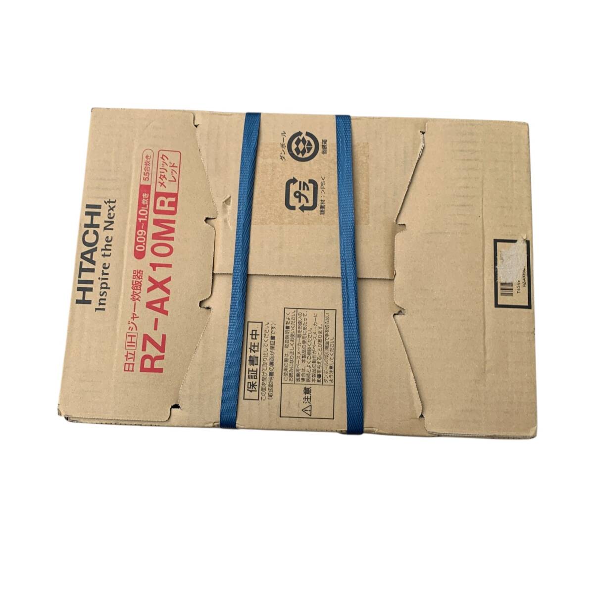 ◆未使用品◆日立 圧力&スチームIH炊飯器 ふっくら御膳 RZ-AX10M R メタリックレッド HITACHI IHジャー炊飯器 1.0L X99028NL_画像2