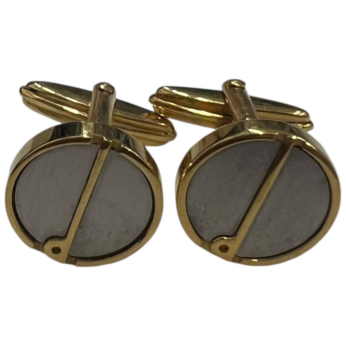 ◎中古品◎dunhill ダンヒル カフス ボタン 2個 / シルバー 真珠 タイピン ネクタイ メンズ アクセサリー 現(xiàn)狀品 計3個 まとめ coI5241COA
