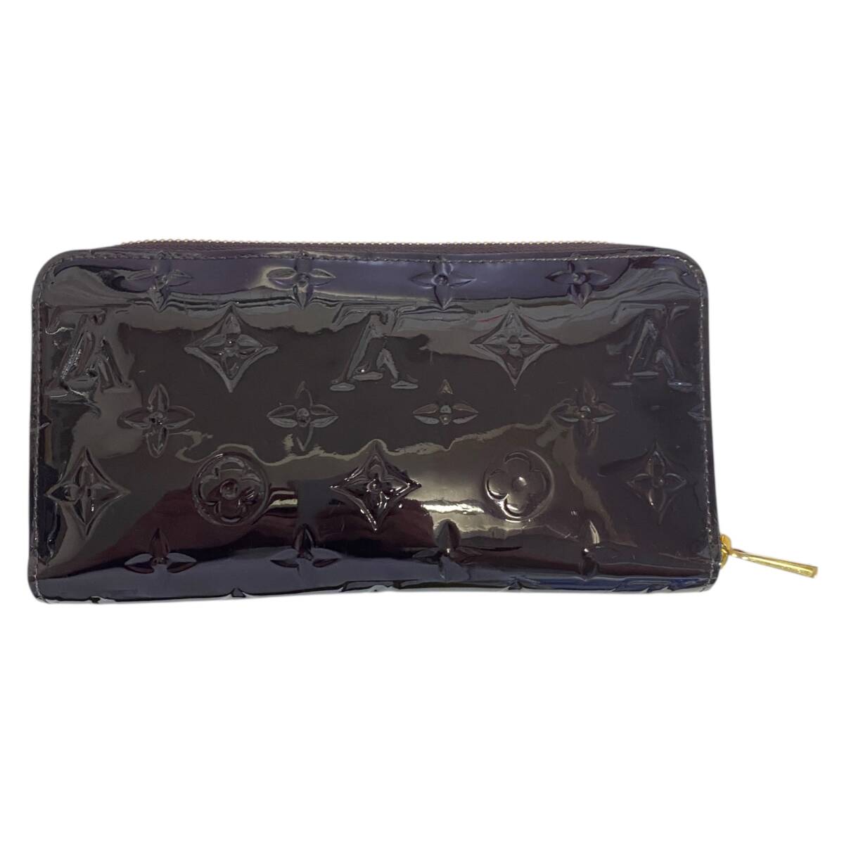 [ б/у товар ]LOUIS VUITTON Louis Vuitton монограмма veruni раунд Zip M93522 длинный кошелек M99854RK