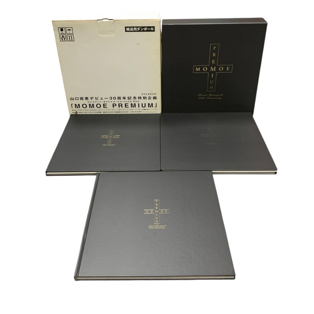 ◆中古品/長期保管◆動作未確認 CD未再生 邦楽CD 山口百恵 MOMOE PREMIUM CD-BOX デビュー30周年記念 Q100179NL_画像2