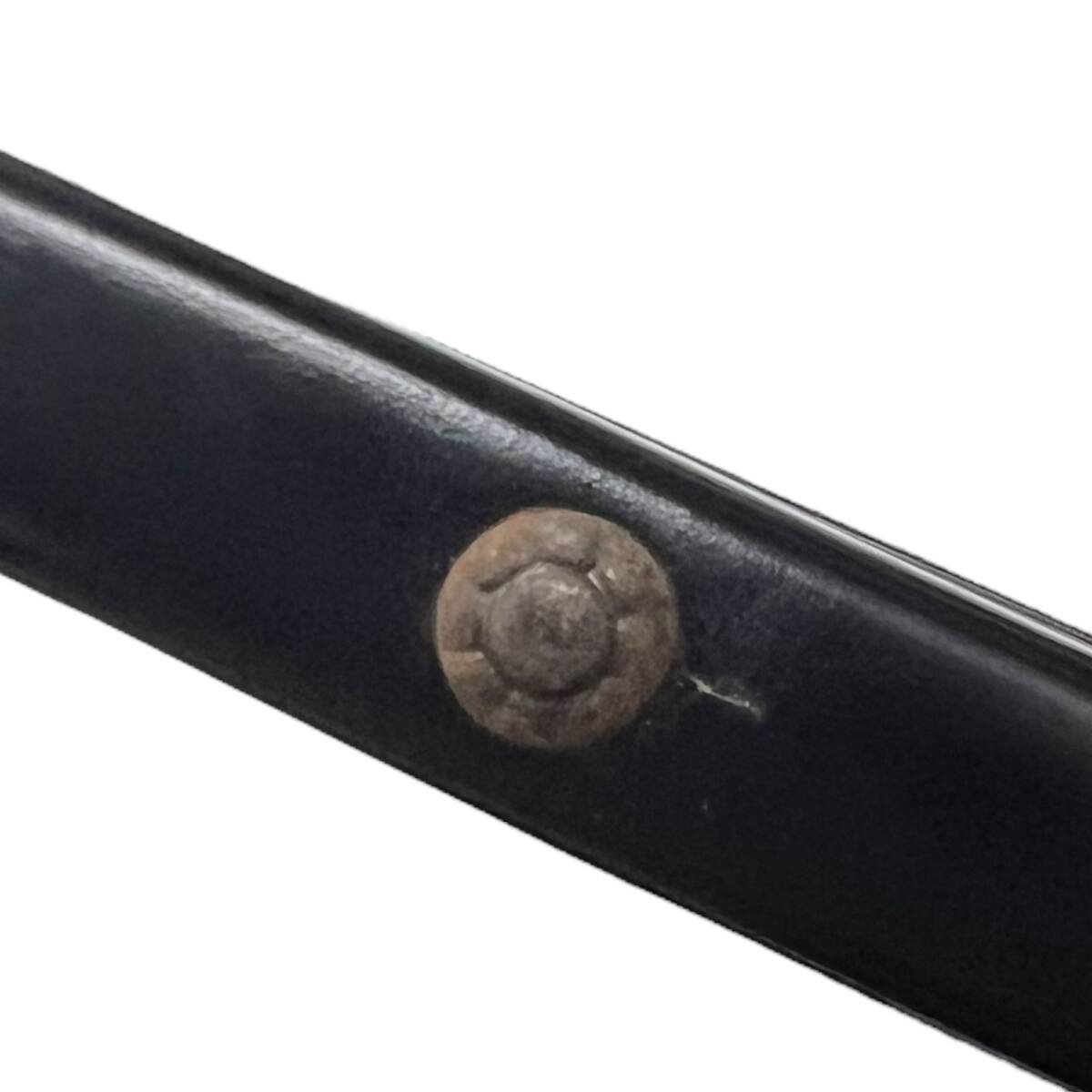 ◎中古品◎CELINE セリーヌ 扇子 108-5004-C トリオンフ モチーフ ブラック 箱有 現状品 coI5505COA_画像9