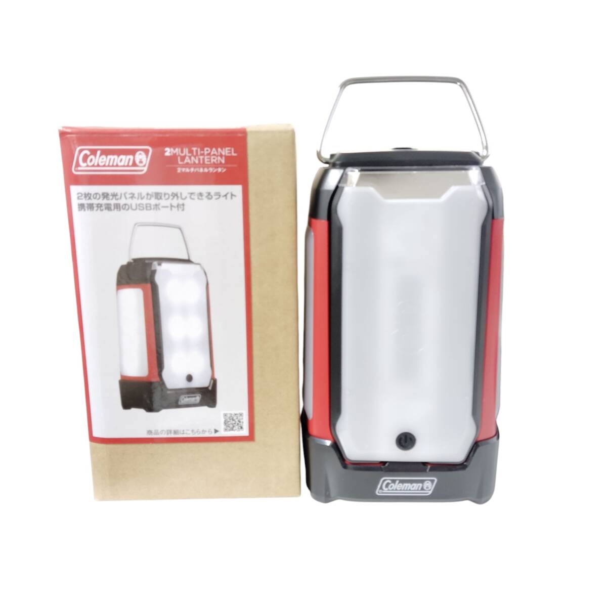 【中古品】Coleman コールマン ランタン 2マルチパネルランタン LED 乾電池式 動作未確認 箱有 A99159RZZ_画像1