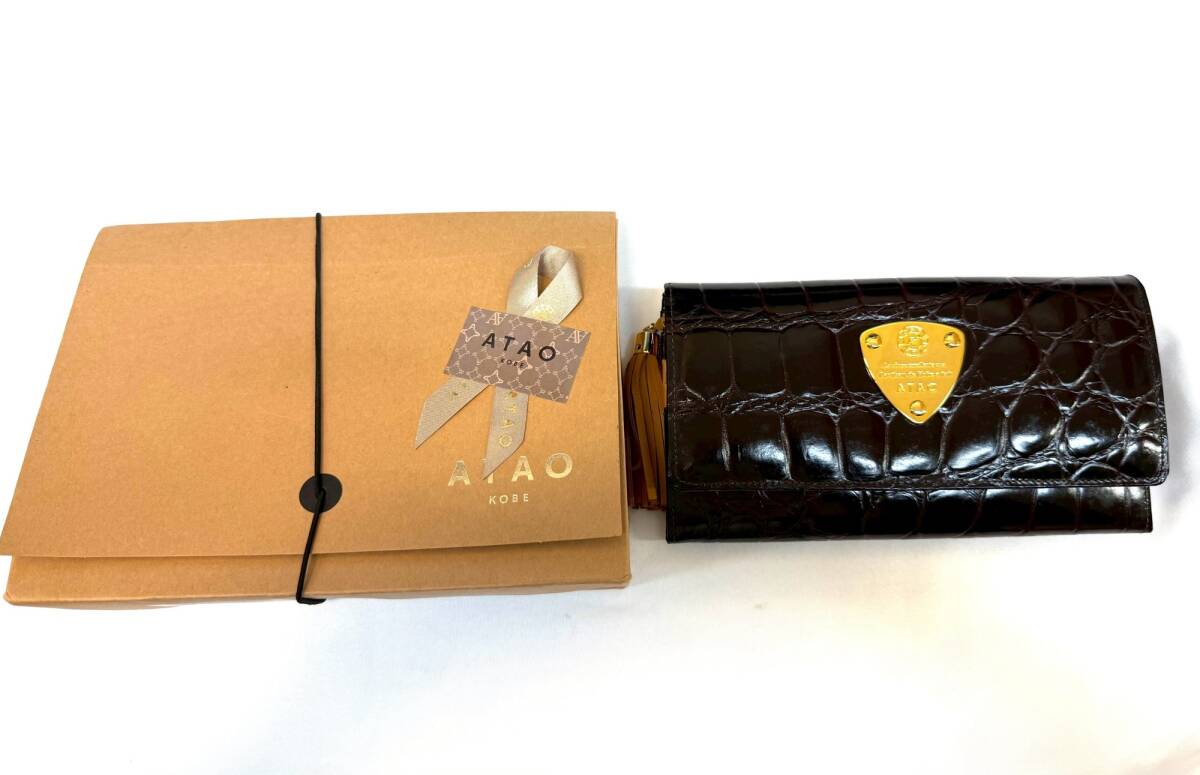 【 未使用 】 ATAO アタオ レディース 長財布 ISSM4096Sの画像1