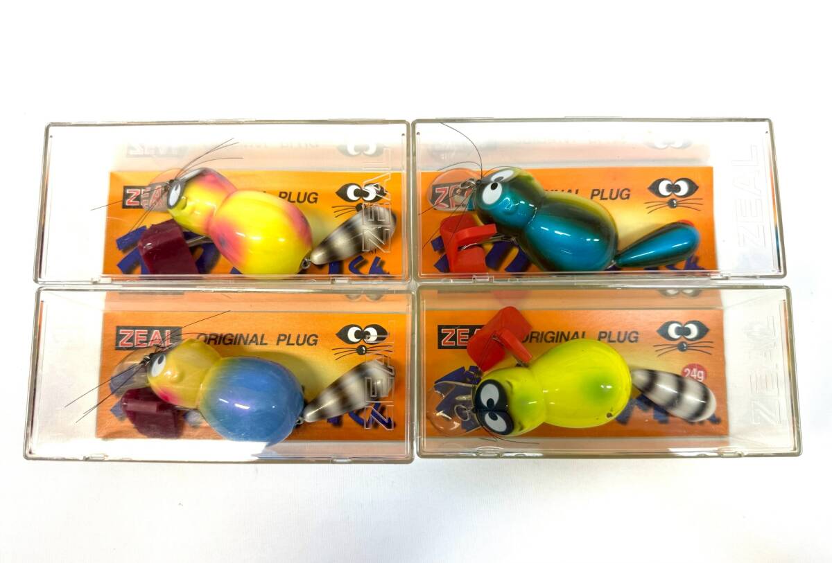 【 未使用 】 デカアライくん 24ｇ ZEAL 4体 ルアー 釣り フィッシング ISSM4191S_画像1
