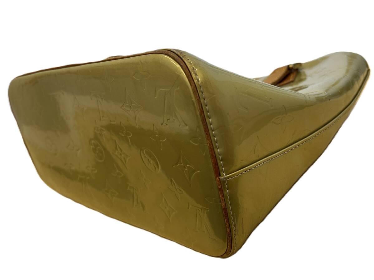 【LOUIS VUITTON】ルイヴィトン M91303 モノグラム ヴェルニ ヒューストン ハンドバッグ カーフ(FTG662)