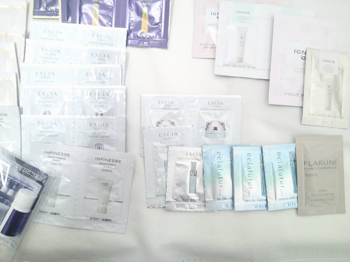 ☆大量セット☆ 化粧品 コスメ 試供品 まとめ サンプル デパコス 基礎化粧品 / アルビオン・Dior・DECORTE・資生堂・POLA KNK10-356H_画像5