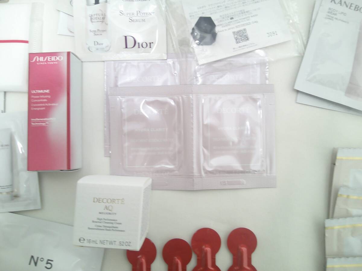 ☆大量セット☆ 化粧品 コスメ 試供品 まとめ サンプル デパコス 基礎化粧品 / アルビオン・Dior・DECORTE・資生堂・POLA KNK10-356H_画像8