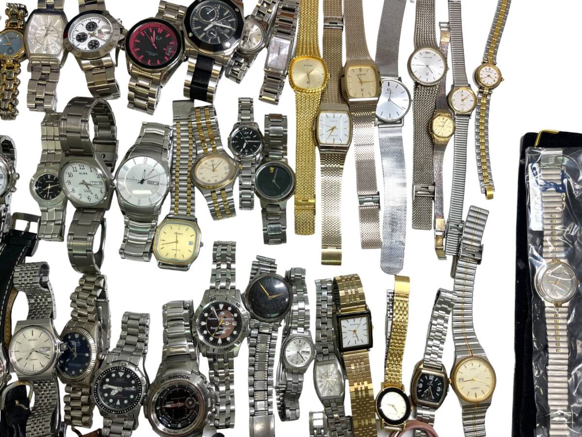 ☆ジャンク☆腕時計 懐中時計 スマートウォッチ 131点 まとめ売り 動作未確認 セイコー/カシオ/シチズン/オメガ 他（SMR10715）の画像5