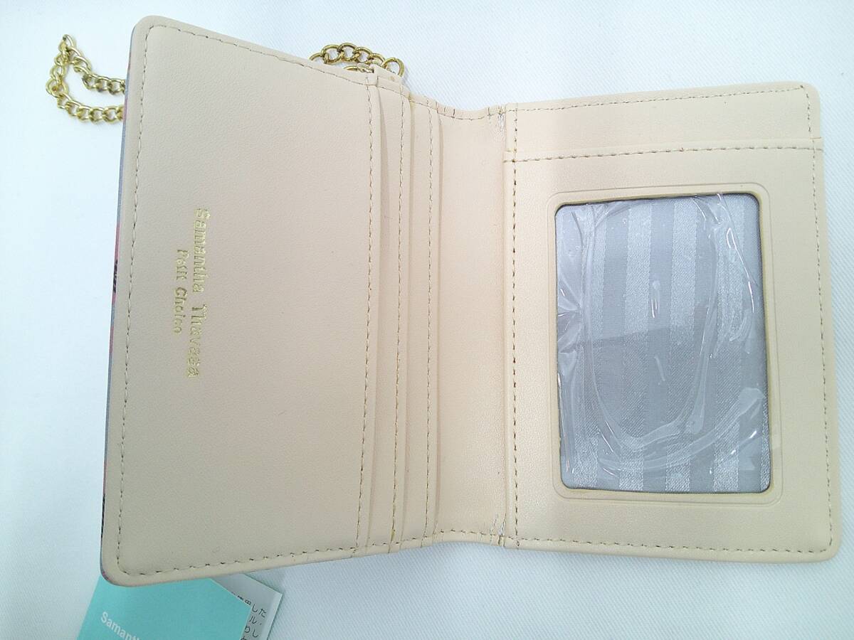 ☆新品未使用☆ サマンサタバサ Samantha Thavasa Petit Choice パスケース 定期入れ カード入れ メキシカン柄 箱付き KNK10-772H_画像3