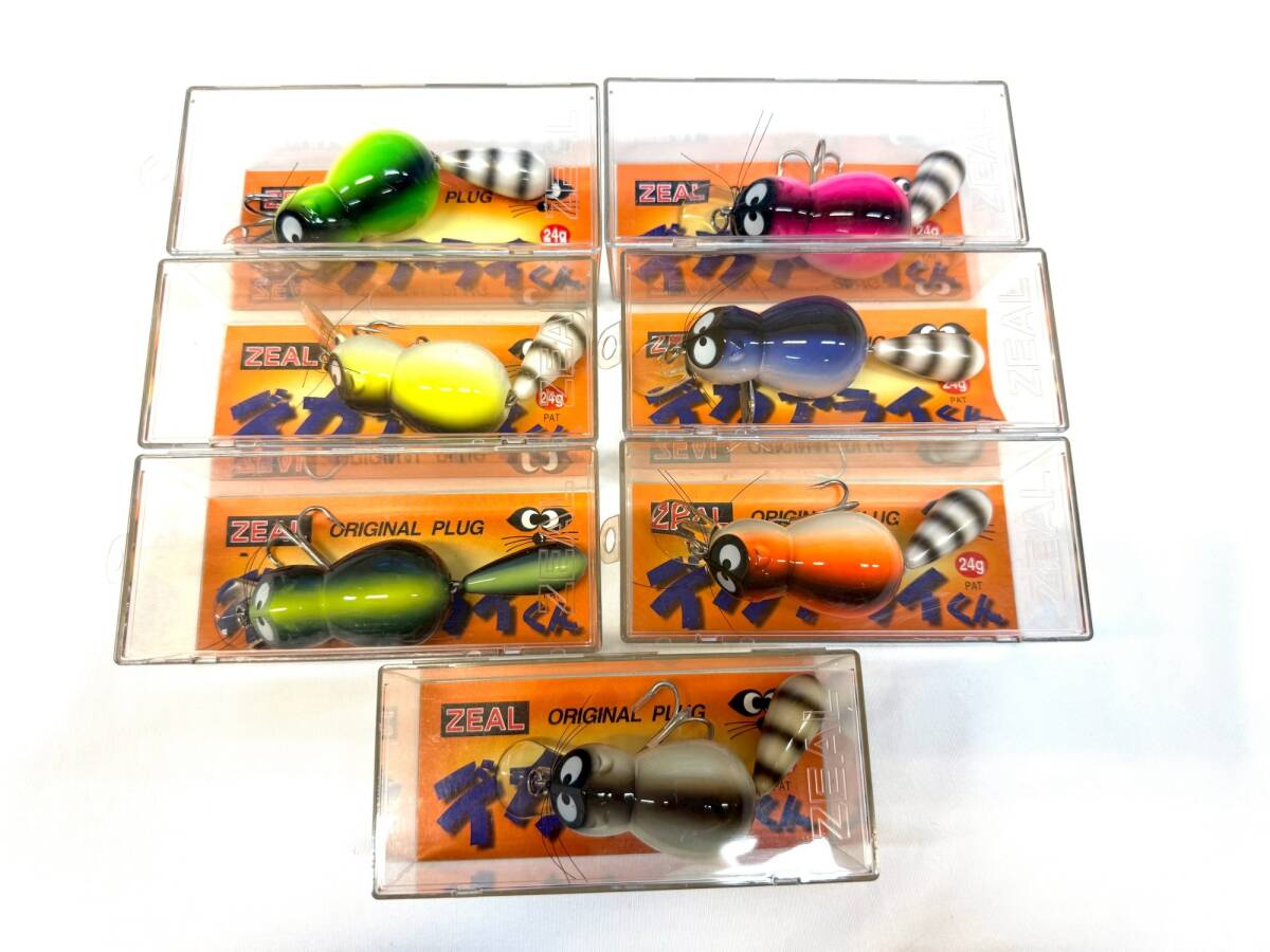 【 未使用 】 ZEAL ズイール デカアライくん 24g ルアー 釣り 7個セット ISSM6112S_画像1