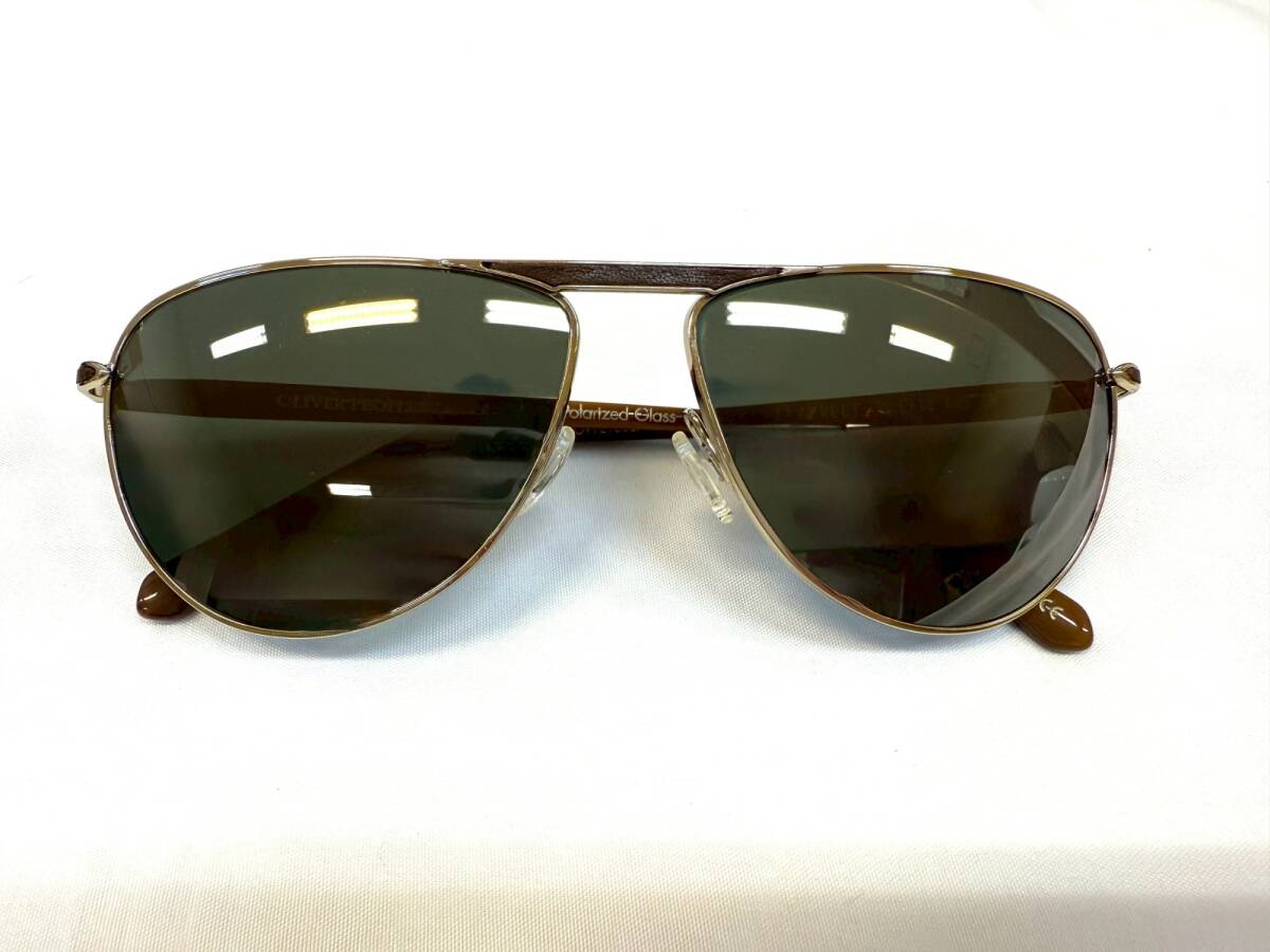 [ б/у товар ] OLIVER PEOPLES × Berluti CONDUIT STREET OV1213SQ солнцезащитные очки 59*14-145 Berluti ISSM3610S