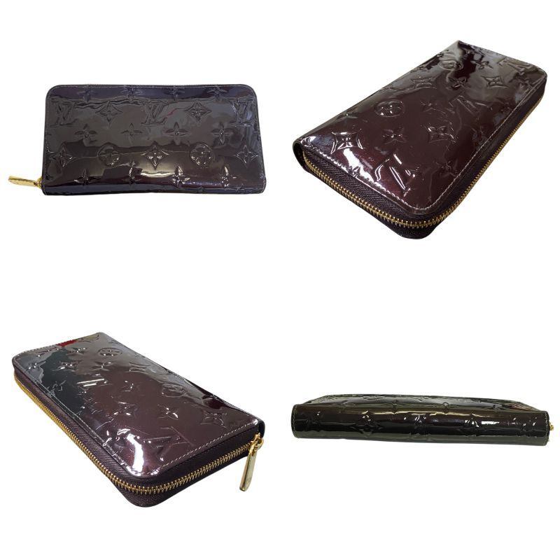 [ б/у товар ]LOUIS VUITTON Louis Vuitton монограмма veruni раунд Zip M93522 длинный кошелек M99854RK