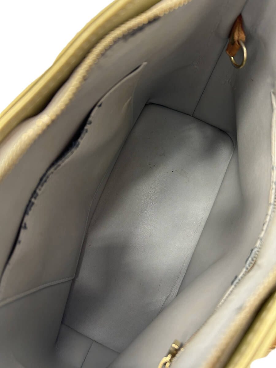 【LOUIS VUITTON】ルイヴィトン M91303 モノグラム ヴェルニ ヒューストン ハンドバッグ カーフ(FTG662)