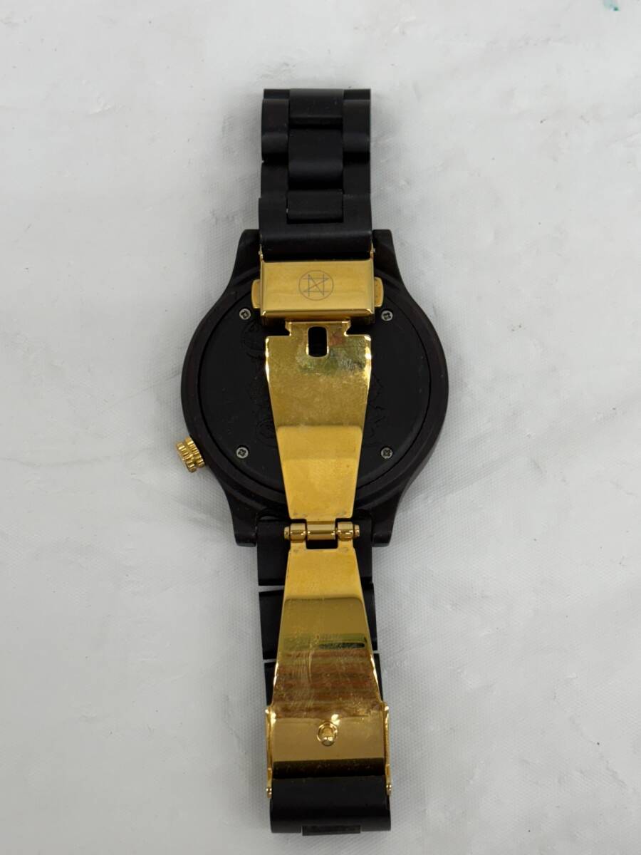 【動作未確認品】NOZ/クォーツ腕時計/アナログ/GRN/BLK メンズ 腕時計 3針 ブラック×グリーン 箱付き IST4957Y_画像5