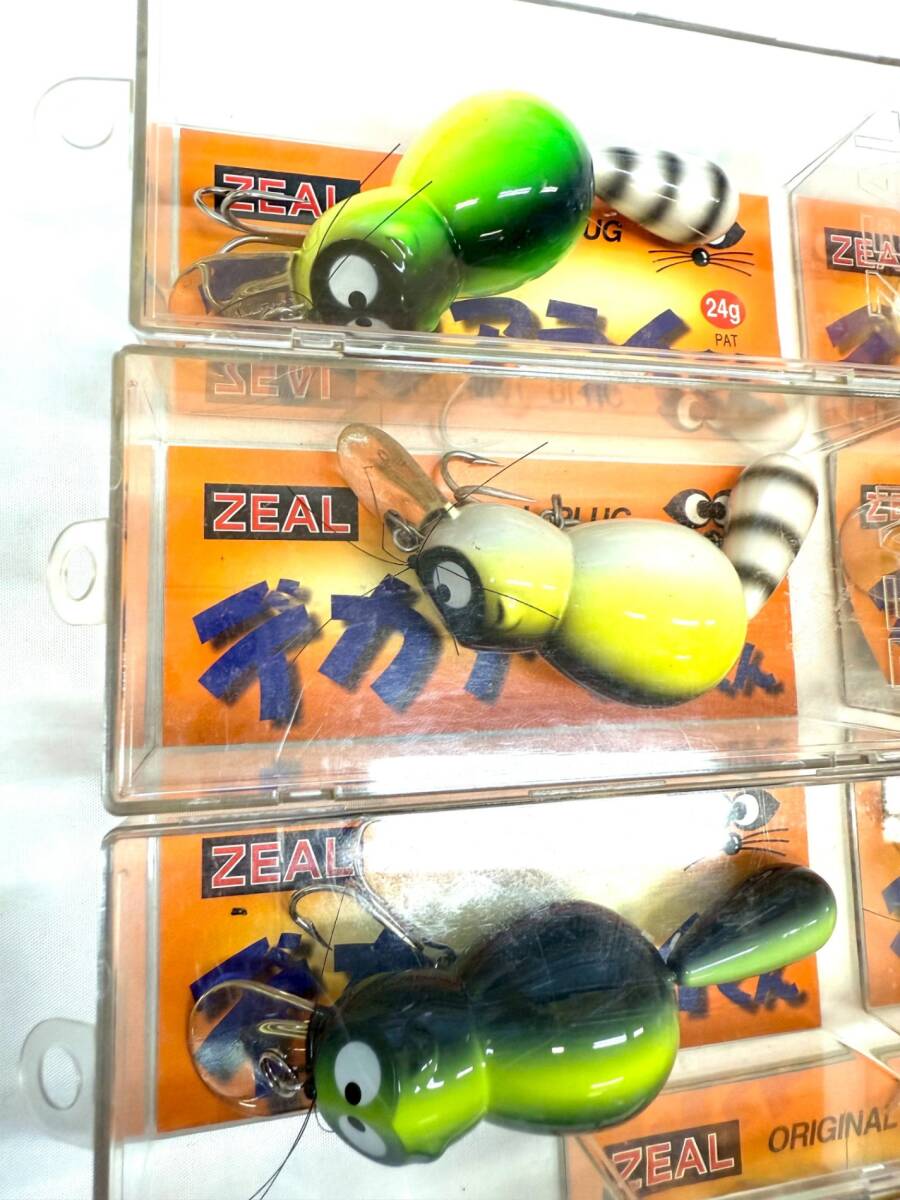 【 未使用 】 ZEAL ズイール デカアライくん 24g ルアー 釣り 7個セット ISSM6112S_画像5