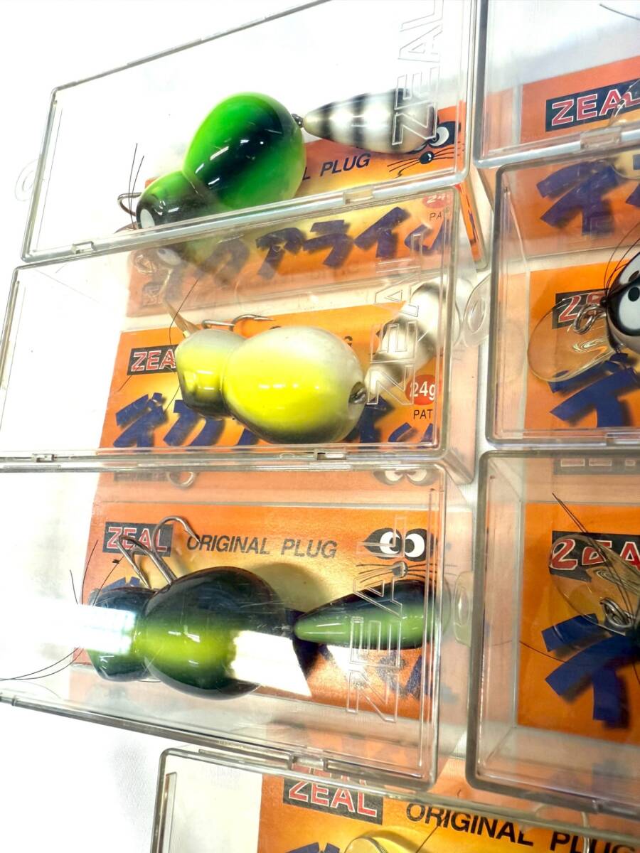 【 未使用 】 ZEAL ズイール デカアライくん 24g ルアー 釣り 7個セット ISSM6112S_画像8