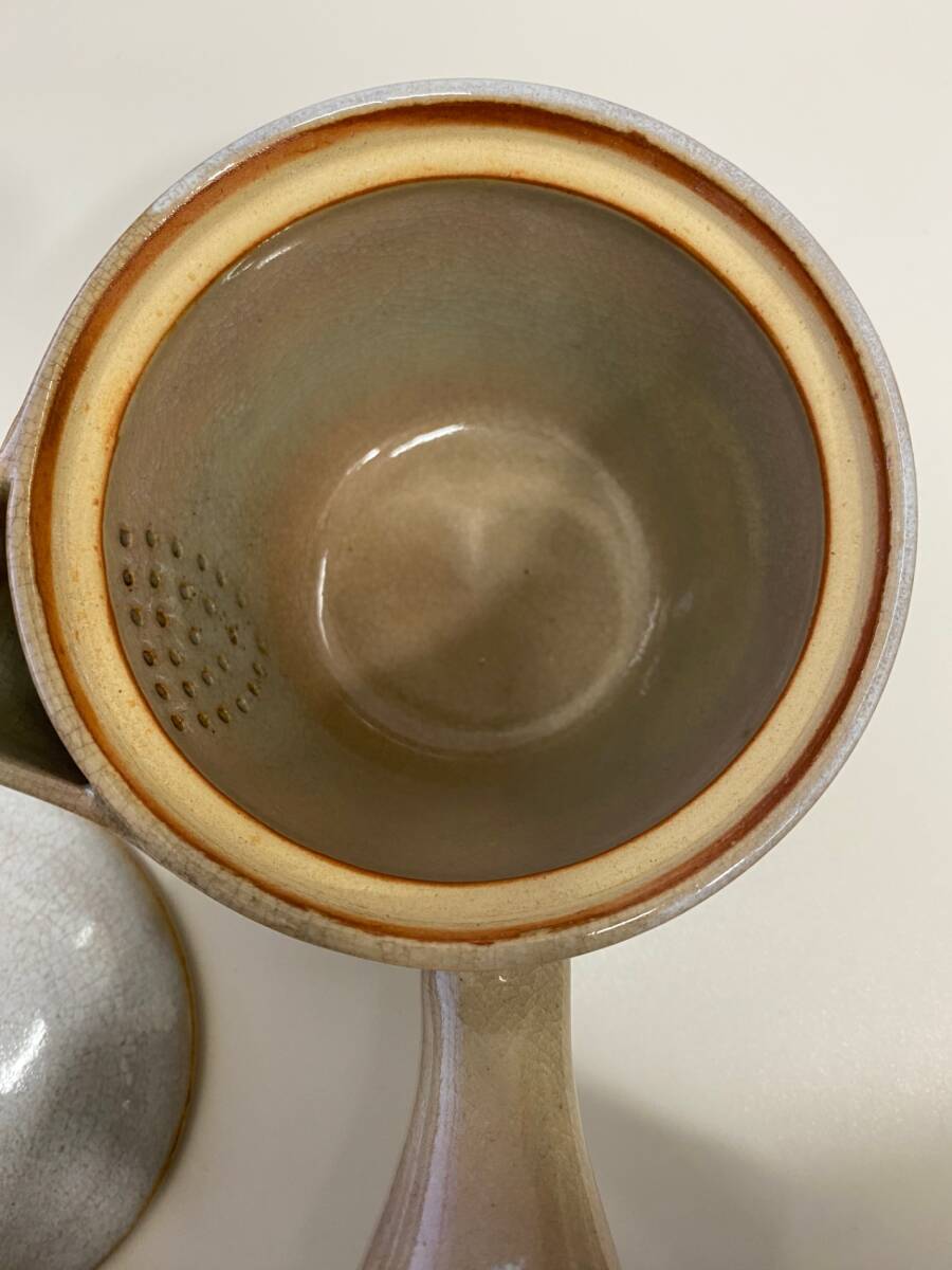  Hagi . ширина рука заварной чайник небо . заварной чайник чайная посуда керамика хранение товар SKD7049