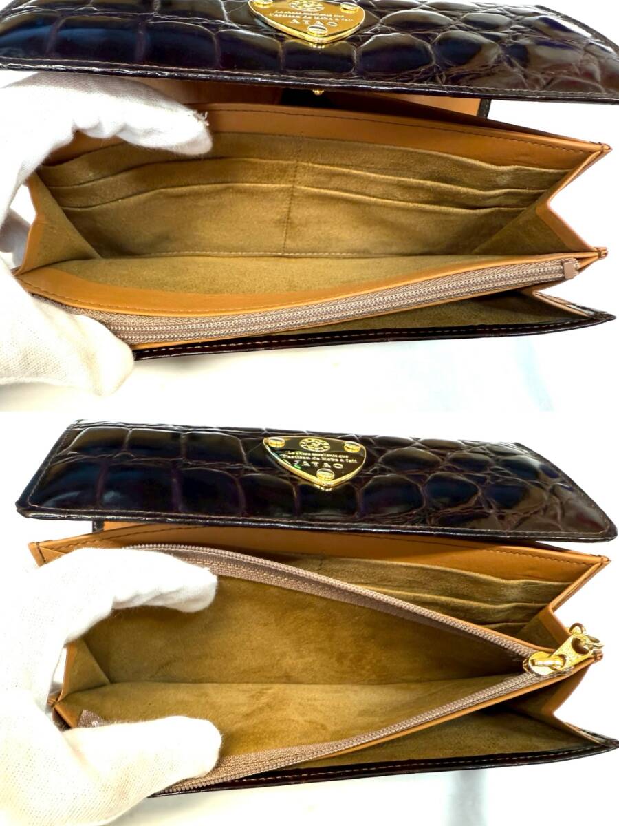 【 未使用 】 ATAO アタオ レディース 長財布 ISSM4096Sの画像5