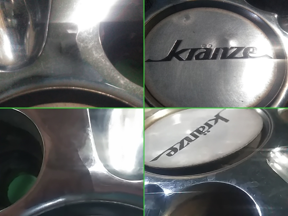 WEDS Kranze 16×5.5J 4H PCD100 +45 4本SET ウェッズ クレンツェ (W25021) _画像9