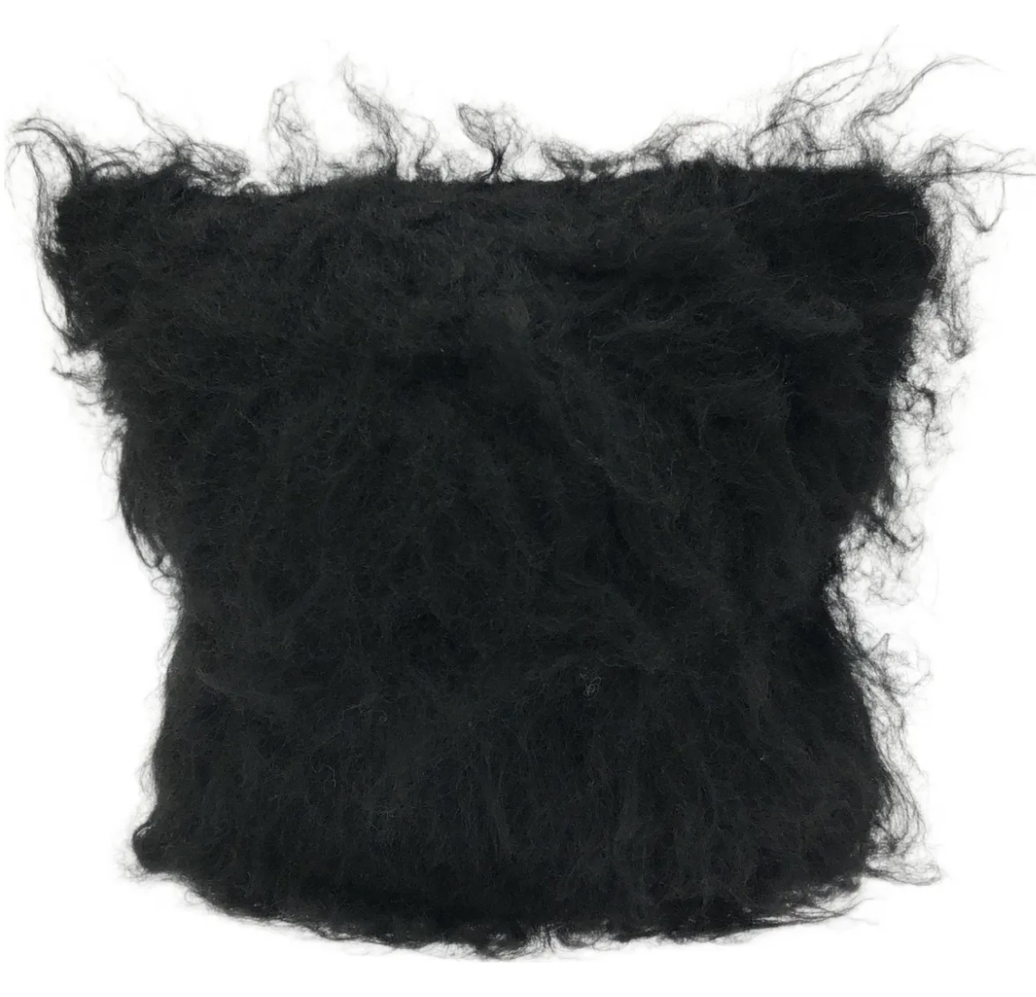 ラッドミュージシャン　：LOOP YARN SHAGGY KNIT CAP　猫耳　ニットキャップ　ブラック_画像1