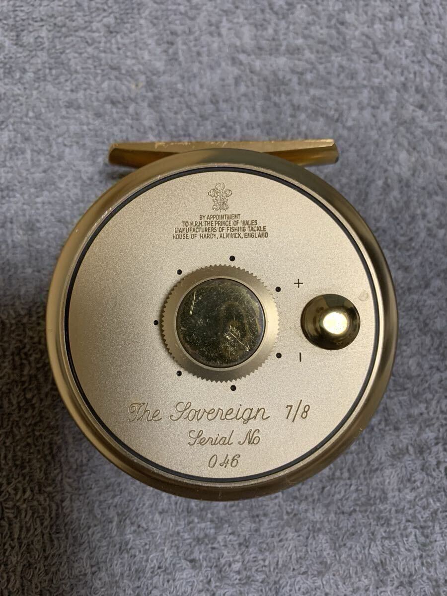☆1円スタート☆ ハーディ ソブリン 7/8 シリアルNo.046 HARDY Sovereign 7/8 Serial No.046 美品 フライリール_画像3