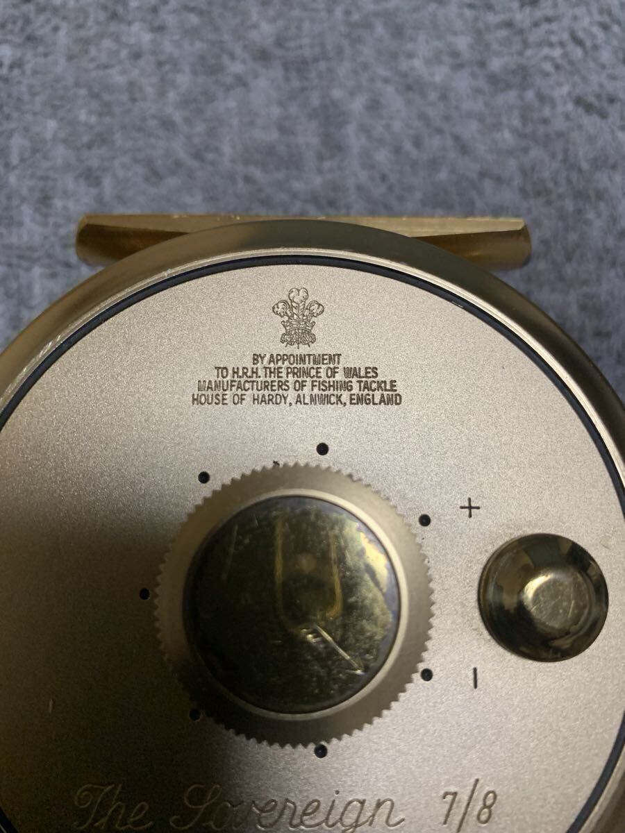☆1円スタート☆ ハーディ ソブリン 7/8 シリアルNo.046 HARDY Sovereign 7/8 Serial No.046 美品 フライリール_画像4