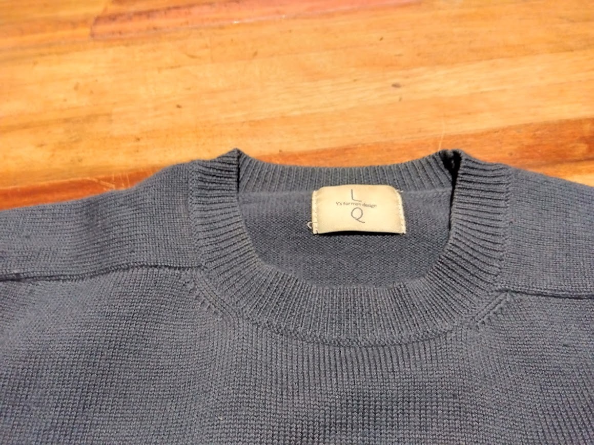 Y's for men LQ 毛100％セーター_画像3