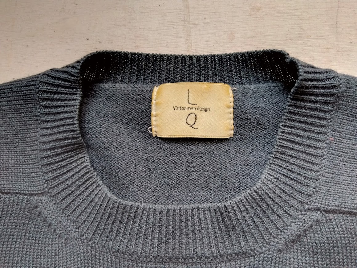 Y's for men LQ 毛100％セーター_画像4