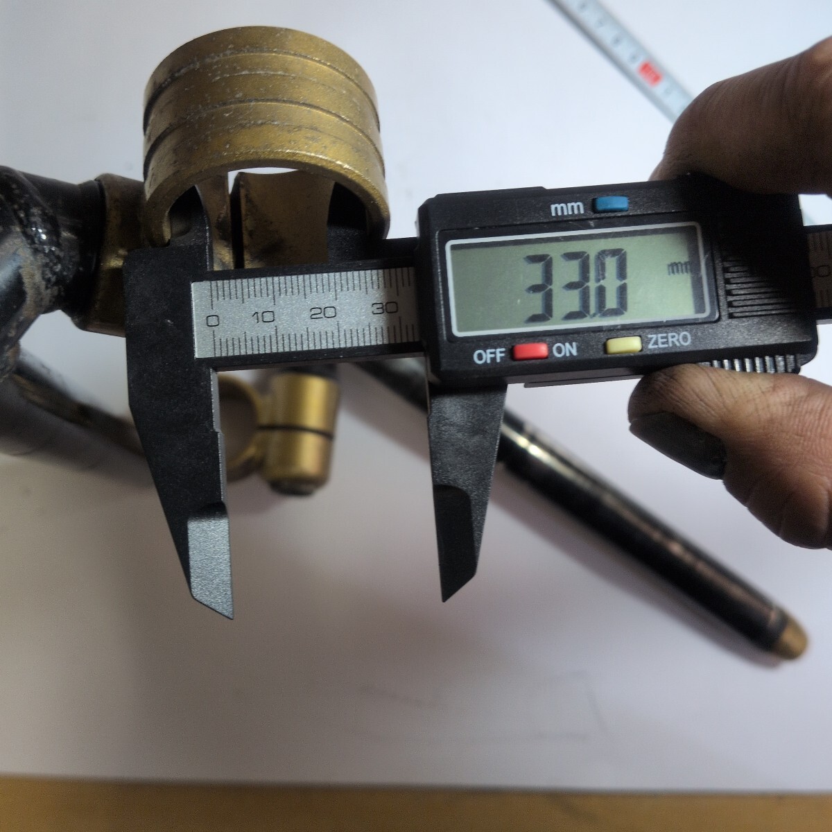 年代物〜セパハン ハンドル　ハリケーン？イノウエ？トマゼリ？CB250　MC02_画像8