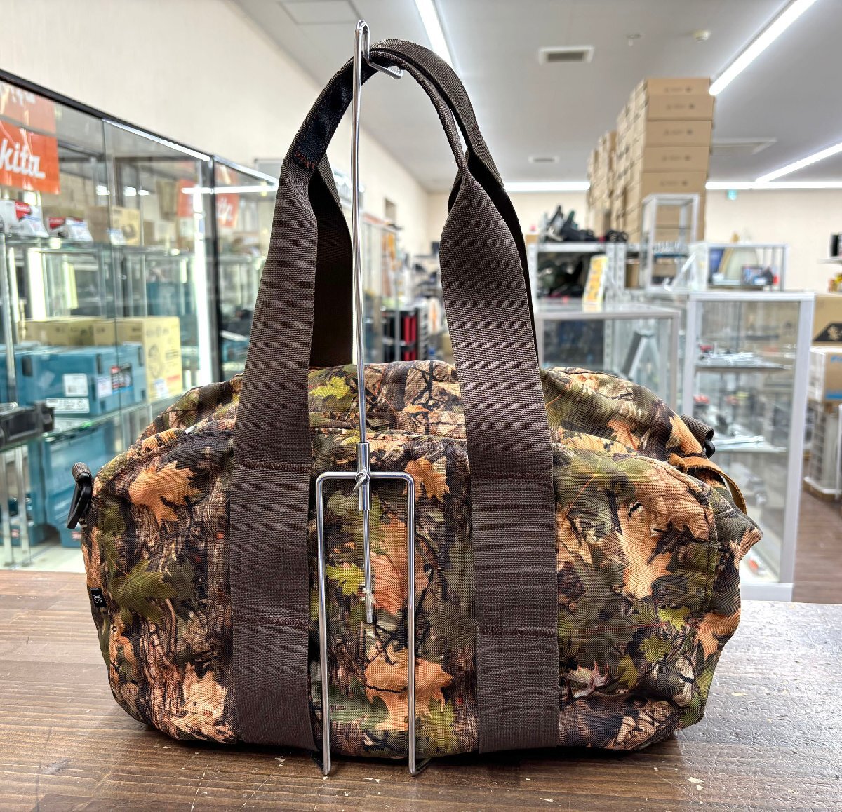 GREGORY/ Gregory ручная сумочка сумка "Boston bag" XS ширина 39× длина 27× вставка 17.5cm камуфляж камуфляж хлопок дерево утка 