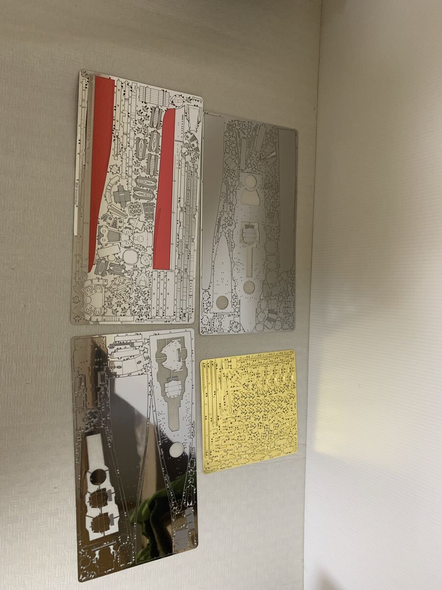 Piececool ピースクール 金剛号戦列艦 3Dメタルパズル/未組立/模型/部品取り用/状態動作未確認/説明文必読_画像7