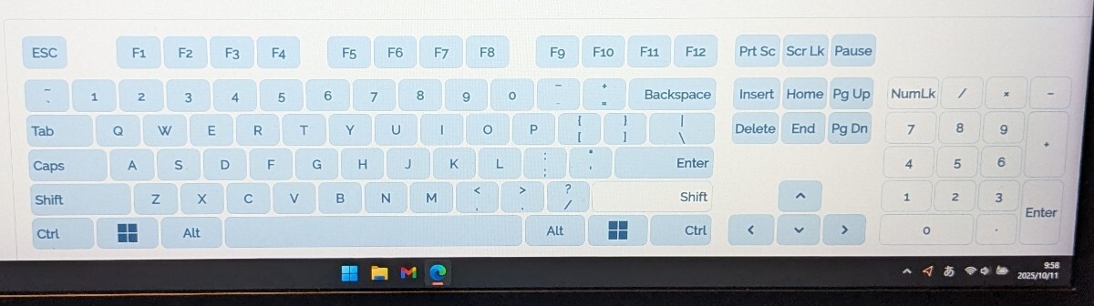 ◎0710u1104 エレコム ゲーミングキーボード V-custom VK210T 有線 テンキーレス メカニカル 茶軸 タクタイル USBポート搭載 TK-VK210TBK_画像8